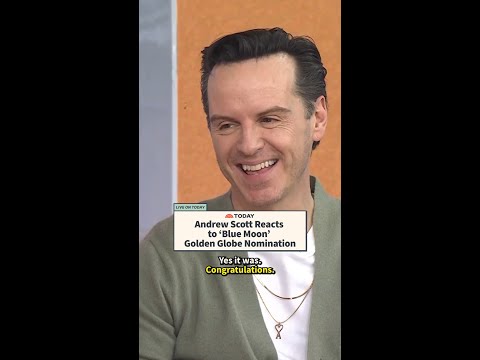 Andrew Scott Reacts to 'Blue Moon' Golden Globe Nominations