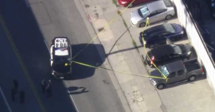 Police investigate man found shot dead in vehicle in Culver City