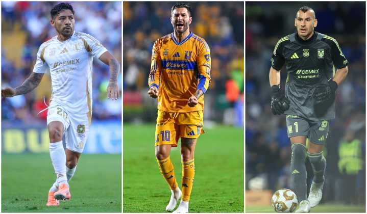 Aquino, Gignac y Guzmán, los jugadores de Tigres que pueden volverse históricos en la Liga MX