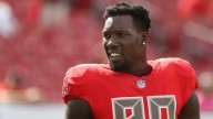 Jason Pierre-Paul left on practice squad for Thursday’s Falcons clash