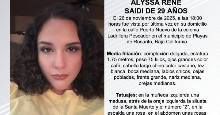 Se busca a Alyssa René Saidi de 29 años