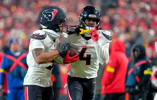 Texans hunde esperanzas de Chiefs por Playoffs