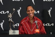 A’ja Wilson wins AP Female Athlete of Year following historic 4th WNBA MVP