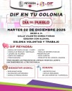 Llevará DIF-Reynosa atención integral a familias de la colonia Voluntad y Trabajo