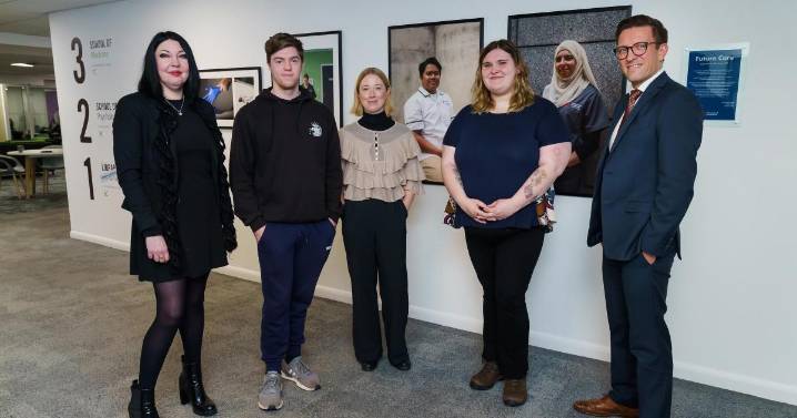 Sunderland Univesity students shine light on healthcare staff