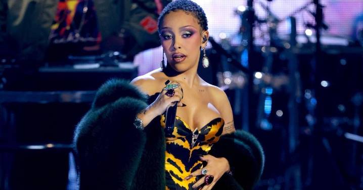 Doja Cat in Animal Print Bodysuits Is So Wild