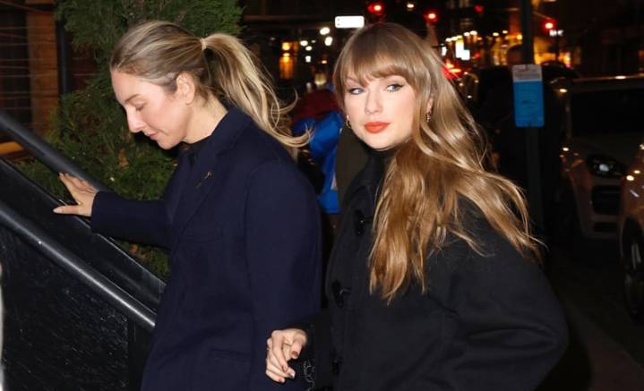 Taylor Swift Spotted at Dinner with Este Haim Ahead of Disney+ Launch | Este Haim, Taylor Swift