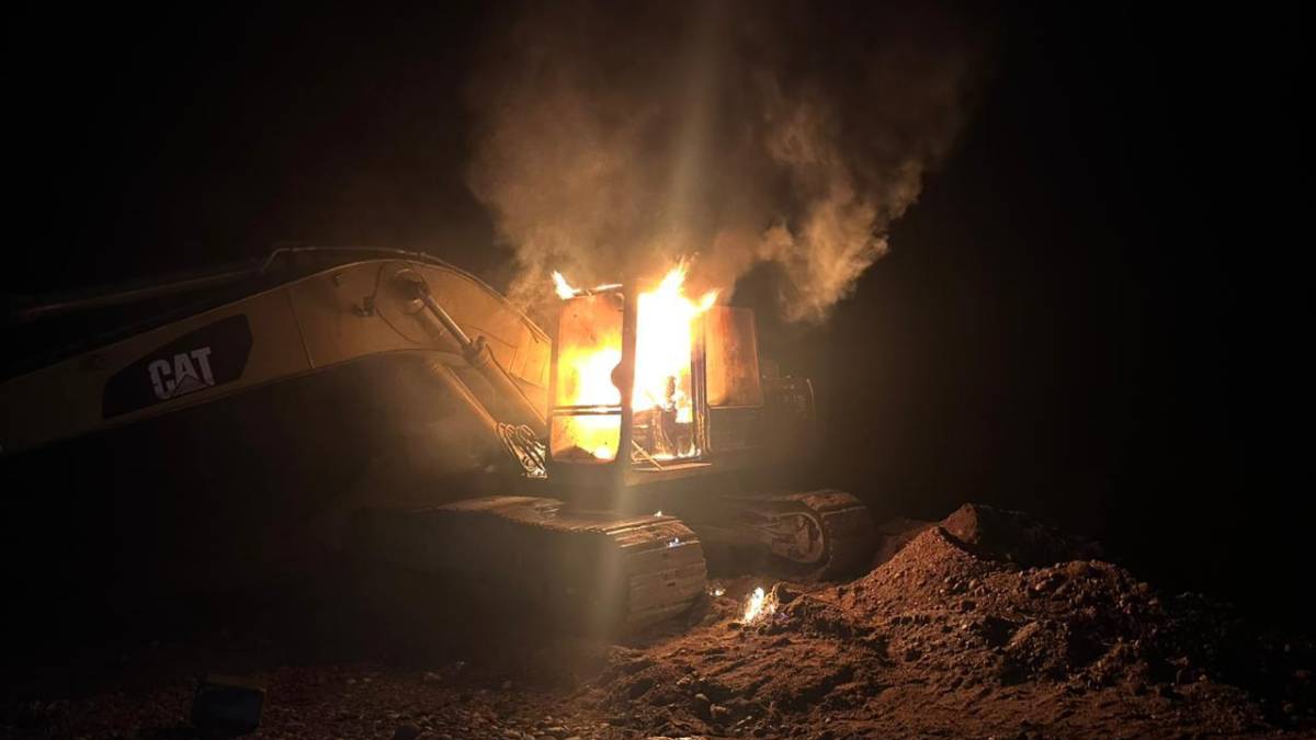 Golpe a la minería ilegal en Zaragoza: destruyeron siete unidades que producían 21 mil gramos de oro al mes