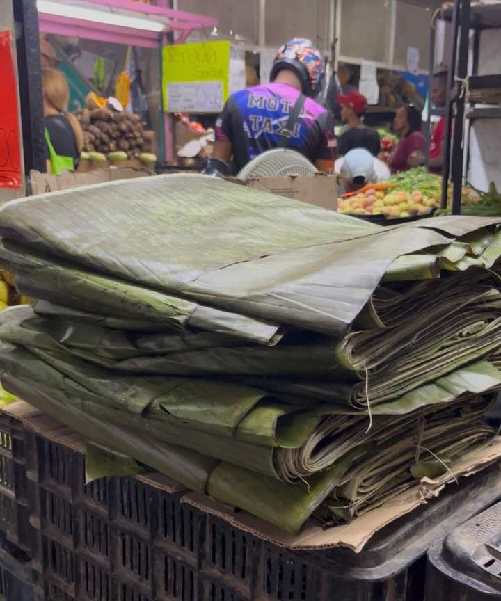 Hojas de hallacas en $0,80 en el Comunitario