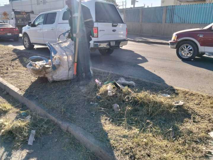 Dirección de Limpia trabaja en las principales avenidas de la ciudad