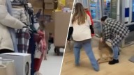 ‘She saved the day': Shopper dashes to corral deer that wandered into Marshalls store