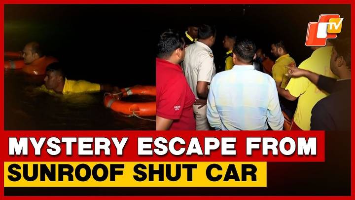 Birupa River Car Crash: Closed Vehicle Doors Spark Doubts Over Escape Claim