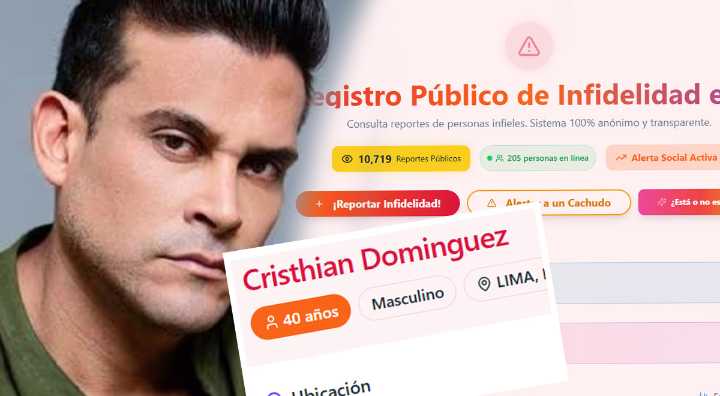 Actualizan lista de HOMBRES INFIELES DEL PERÚ e INCLUYEN a Christian Domínguez luego de que rete a peruanos: Su lugar en el ranking deja EN SHOCK