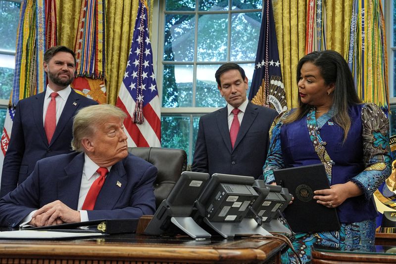 Congo's top diplomat says sanctions needed to salvage Trump's peace push