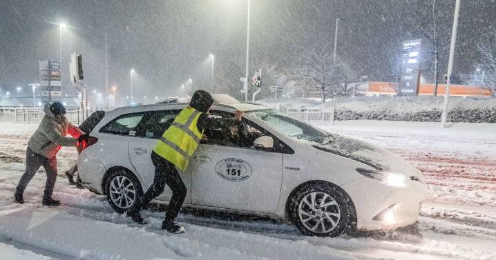 Widespread snow forecast as maps reveal 10 towns to be blanketed in white