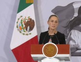 Sheinbaum se niega a hablar sobre el Nobel de la Paz a María Corina Machado