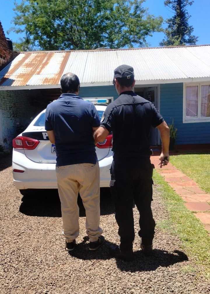 La policía detuvo a dos acusados de lesionar y amenazar a sus parejas