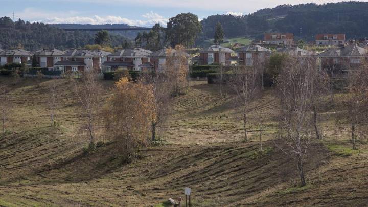 Fin a siete años de abandono: comienza el desbroce del campo de golf de Los Balagares