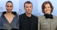Zoe Saldana Joins Sam Worthington, Sigourney Weaver, & More at ‘Avatar: Fire And Ash’ Photocall in Paris! | Avatar, avatar: fire and ash, James Cameron, Oona Chaplin, Sam Worthington, Sigourney Weaver