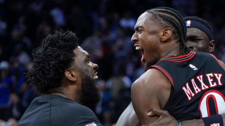 Edgecombe has go-ahead basket and Maxey a game-saving block as 76ers beat short