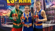 Tres púgiles jiennenses del Sugar Ray se coronan campeones de España en Palencia