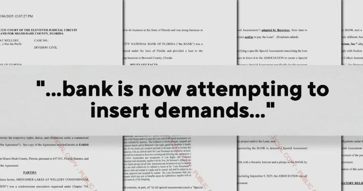 Sunrise condo owners take bank to court over $3 million loan