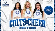 Colts Cheerleaders announce audition dates for 2026 squad