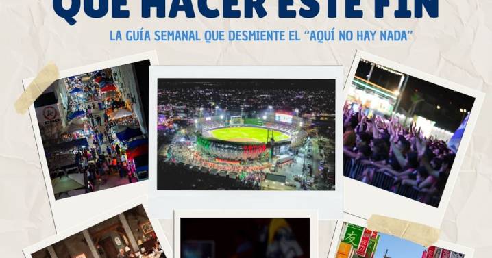 ¿Qué hay para este fin? Desde Conciertos, Tributos y el Nacimiento Urbi