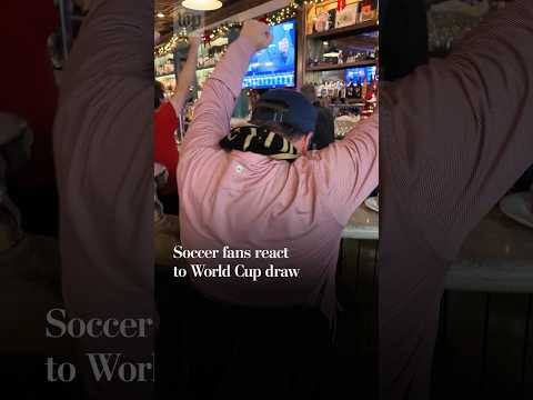 Soccer fans react to World Cup draw