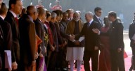 Red carpet rolled out for Putin's ceremonial welcome at Rashtrapati Bhavan