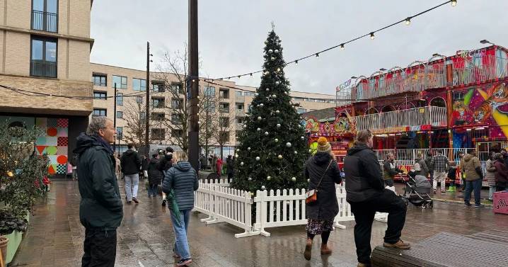 The growing Cambridge suburb with its own Christmas market and community events
