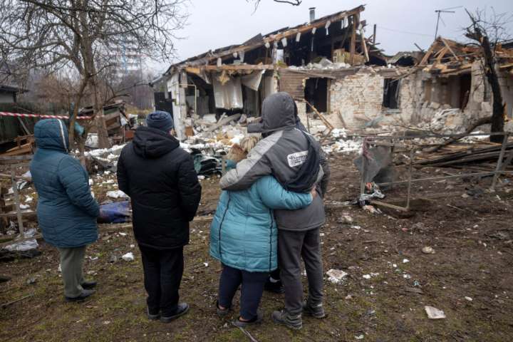 Russia unleashes massive drone and missile attack on Ukraine as talks to end war continue