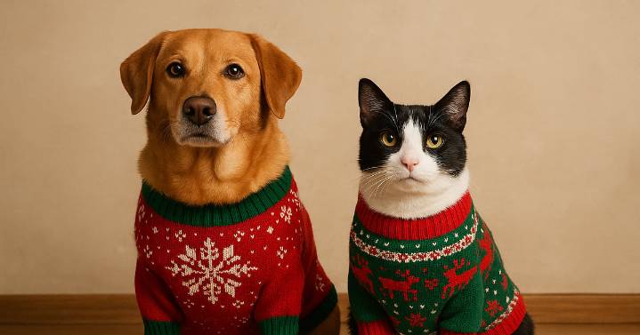 Ellos también sienten frío: tips para cuidar a tus mascotas este invierno