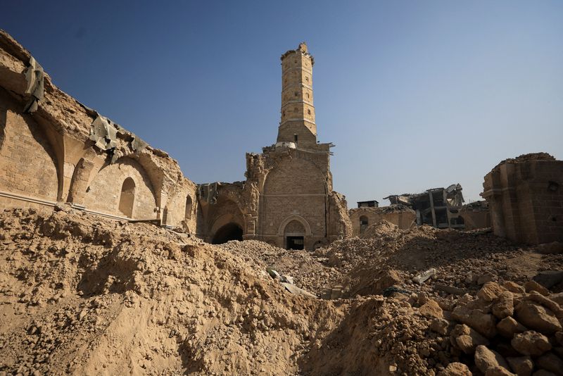 Gazans race to preserve cultural heritage damaged in war