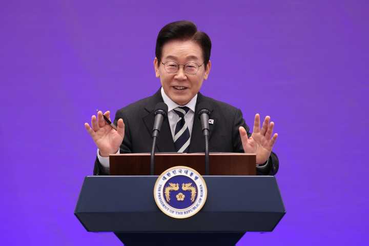 South Korea's president denies nuclear ambitions