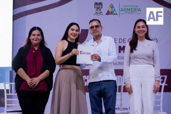 En coordinación, los tres órdenes de gobierno trabajamos para devolver la esperanza a las y los armeritenses: Indira Vizcaíno