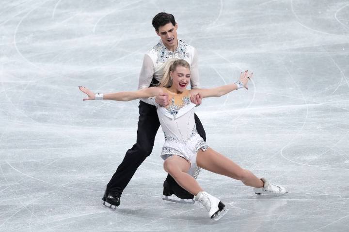 Canadian ice dancers Gilles and Poirier sit third at Grand Prix Final