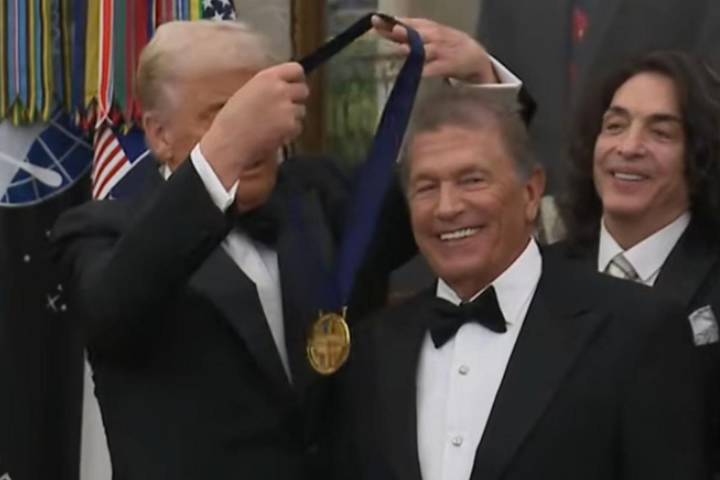 George Strait Receives Kennedy Center Medal From Pres. Trump