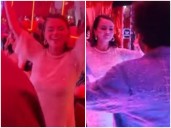 Selena Gomez y Benny Blanco bailan El Tucanazo en fiesta privada