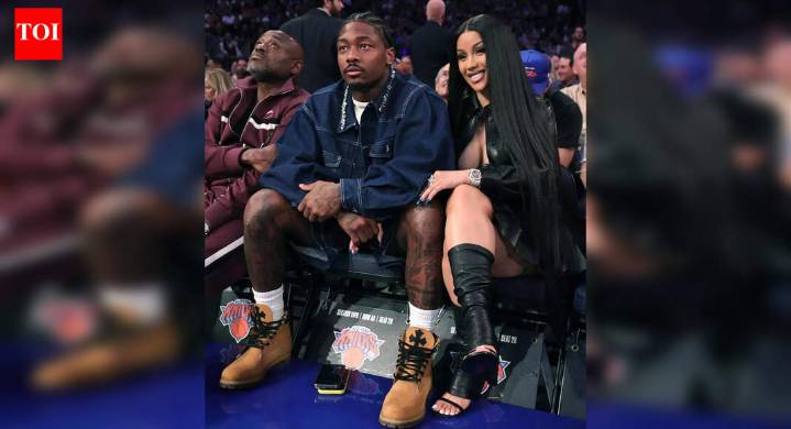 Cardi B's striking Art Basel look gets a viral twist as Stefon Diggs' attention grabbing comments steal the spotlight online