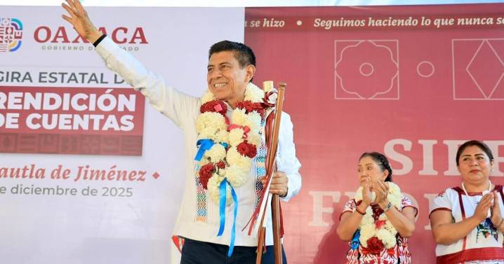 A tres años de gobierno, Salomón Jara rinde cuentas a los oaxaqueños