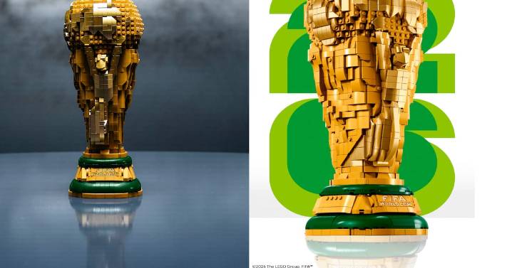 Esto costará la Copa Mundial hecha de LEGO