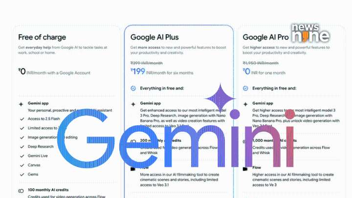 Google AI Plus launches in India at Rs 399, brings Gemini 3 Pro to more users