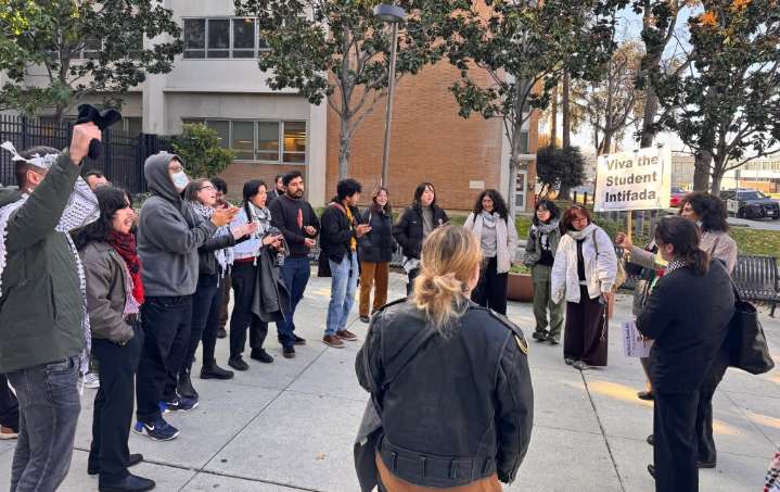 Judge denies motion to exclude term ‘genocide’ from Stanford felony vandalism trial