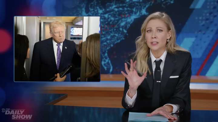 The Daily Show slams Trumps treatment of women journalists
