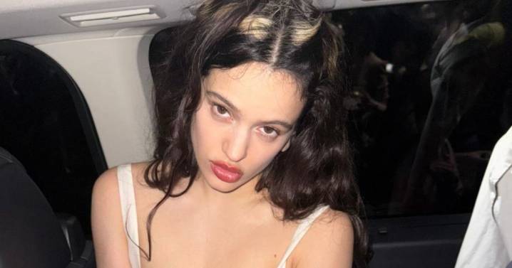 Rosalia Turns Heads in White Mini