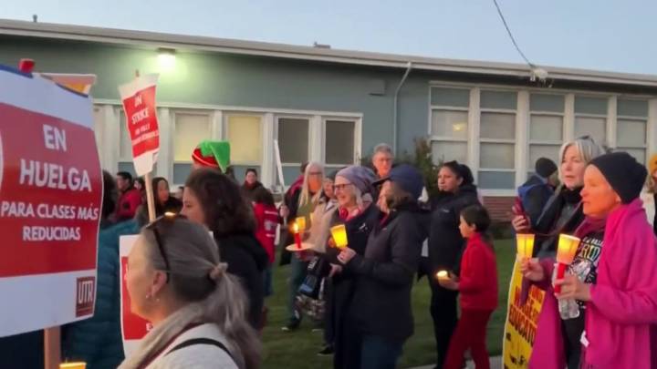 Continúa la huelga de maestros en Richmond – Telemundo Area de la Bahía 48