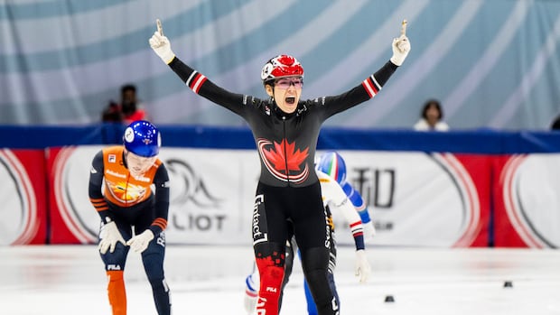 Canadian speedskater Courtney Sarault on top of her game ahead of Milano Cortina 2026