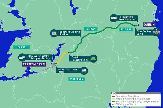 Úisce Éireann to lodge planning application for one of the State’s largest ever infrastructure projects