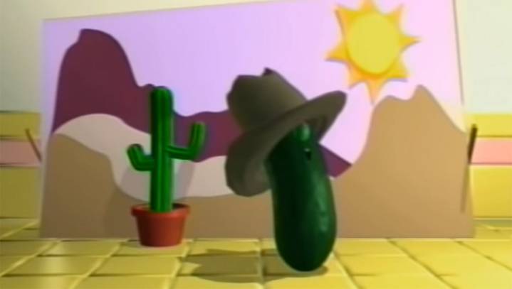 Hot New Presidential Candidate Larry The Cucumber Promises Everyone A Water Buffalo